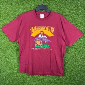 Timberline Utah National Parks Council Junior Leader Training T Shirt XL Vintage